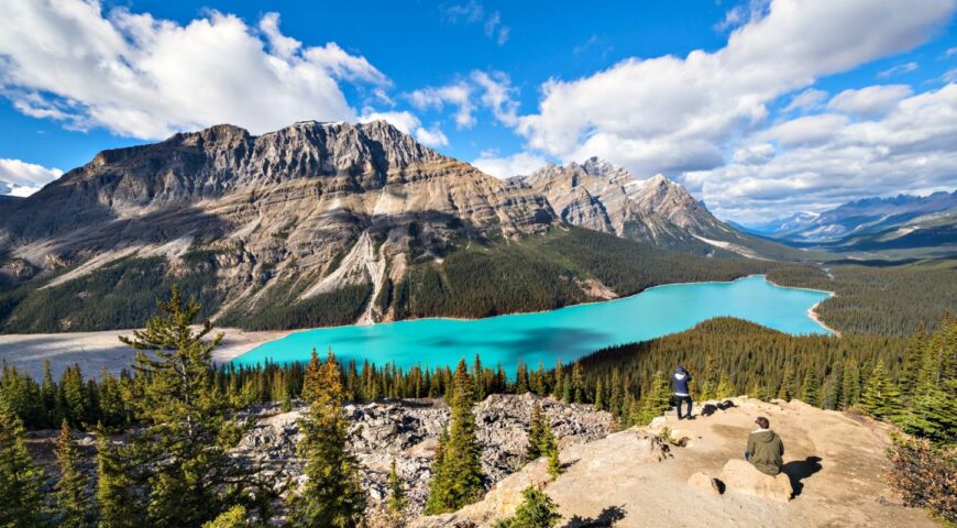 Peyto Lake near Banff National Park