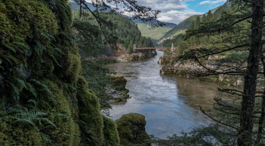 Alexandra Bridge over the Fraser River, 2-7285, Credit - Destination BC-Michael Bednar